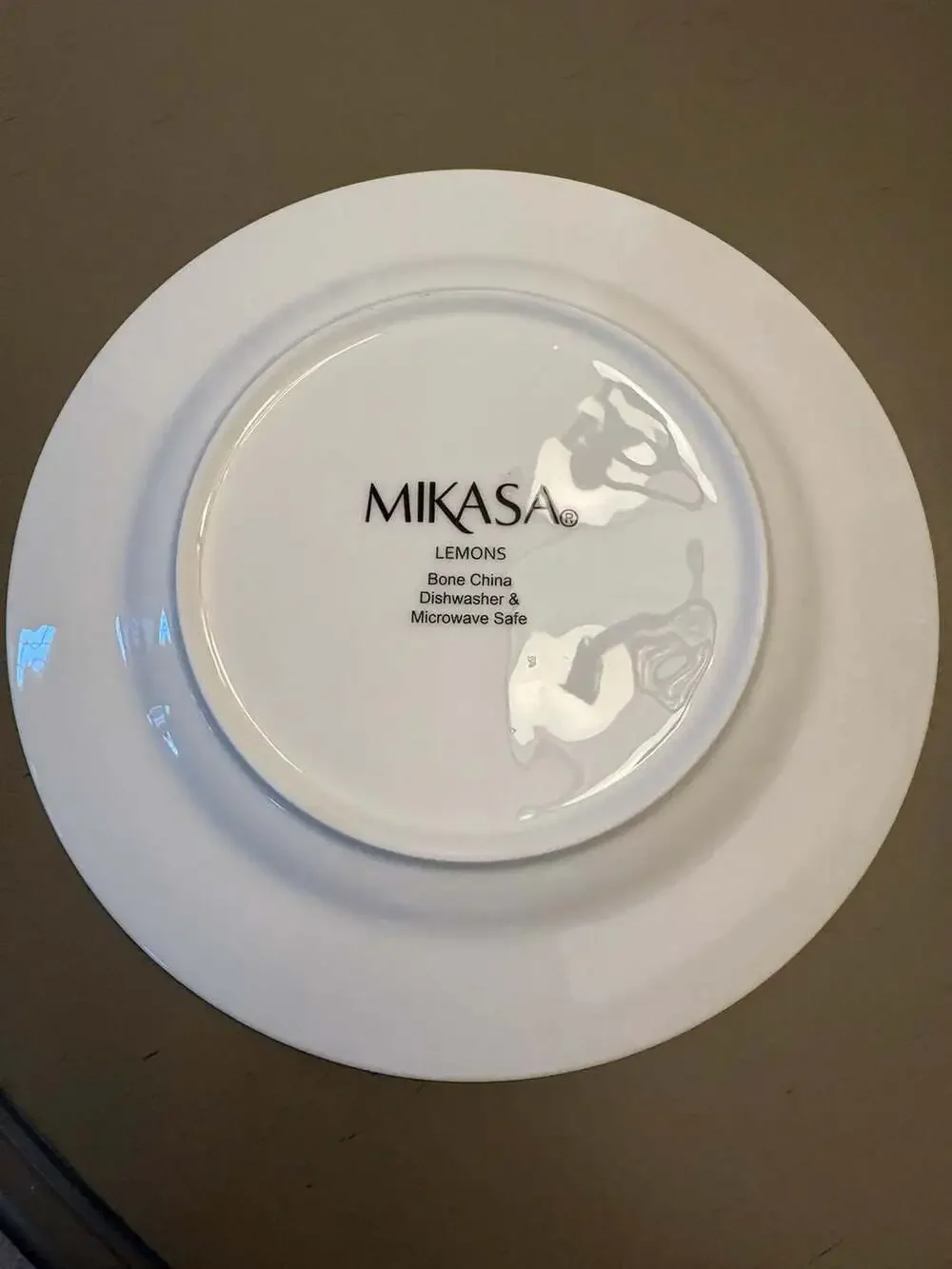 Mikasa Lemons Bone China Salad Plate